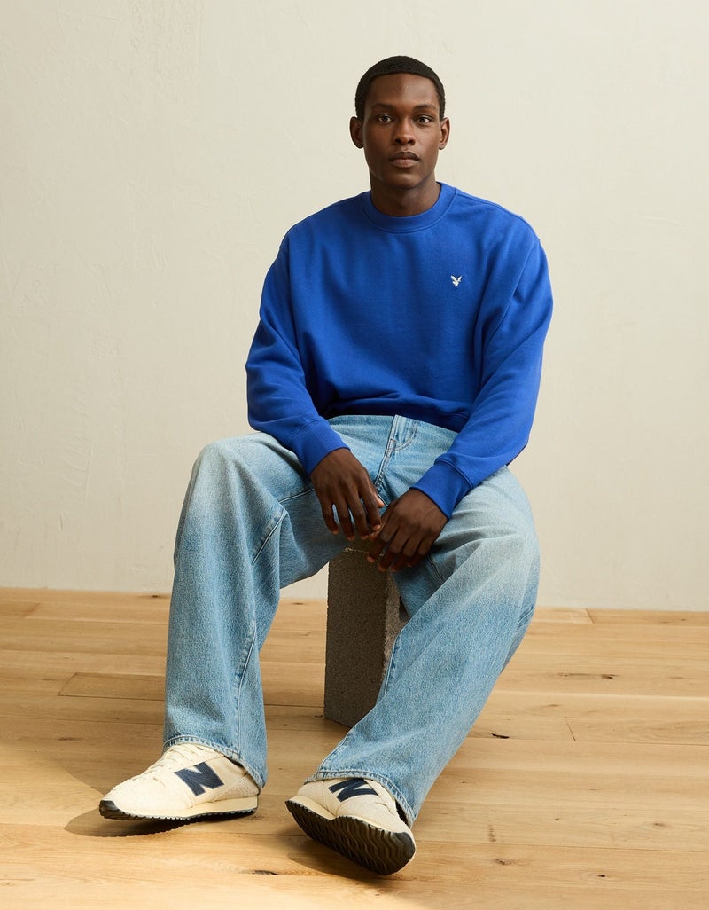 American Eagle AE Lightweight Logo Sweatshirt - Image 3