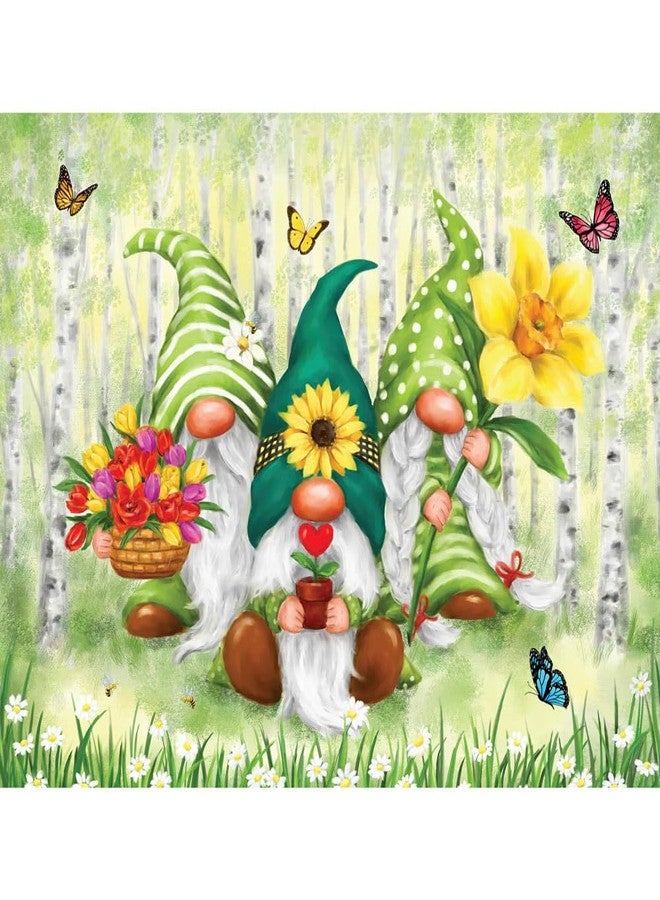 Bits and Pieces - 500 Piece Jigsaw Puzzle for Adults - 18" x 24" - Spring Gnomes - 500 pc Colorful Funny Garden Gnomes Jigsaw by Makiko - Image 2