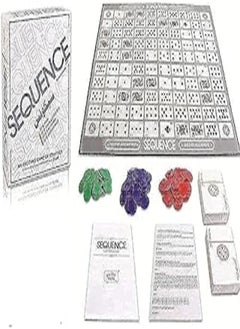 SEQUENCE Sequence Puzzle Board Game 2-12 Players Family/Party Best Gift for Children Backgammon Game 