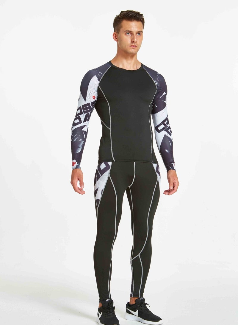 Activities Outdoor Sports Sets Tight Stretch Black - Image 2