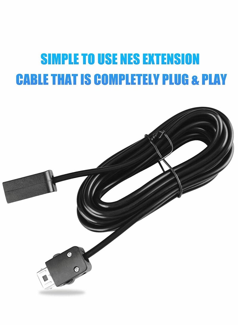 Y&D Controller Extension Cable for Nintendo SNES Classic Controller, 2pcs 3m (10ft) Accessories Compatible Super (2017) and Mini NES (2016)  - Image 4