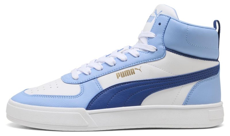 PUMA Caven Mid Unisex Blue Sneakers - Image 1