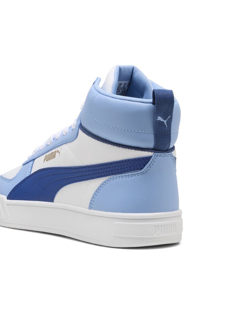 PUMA Caven Mid Unisex Blue Sneakers - Image 3