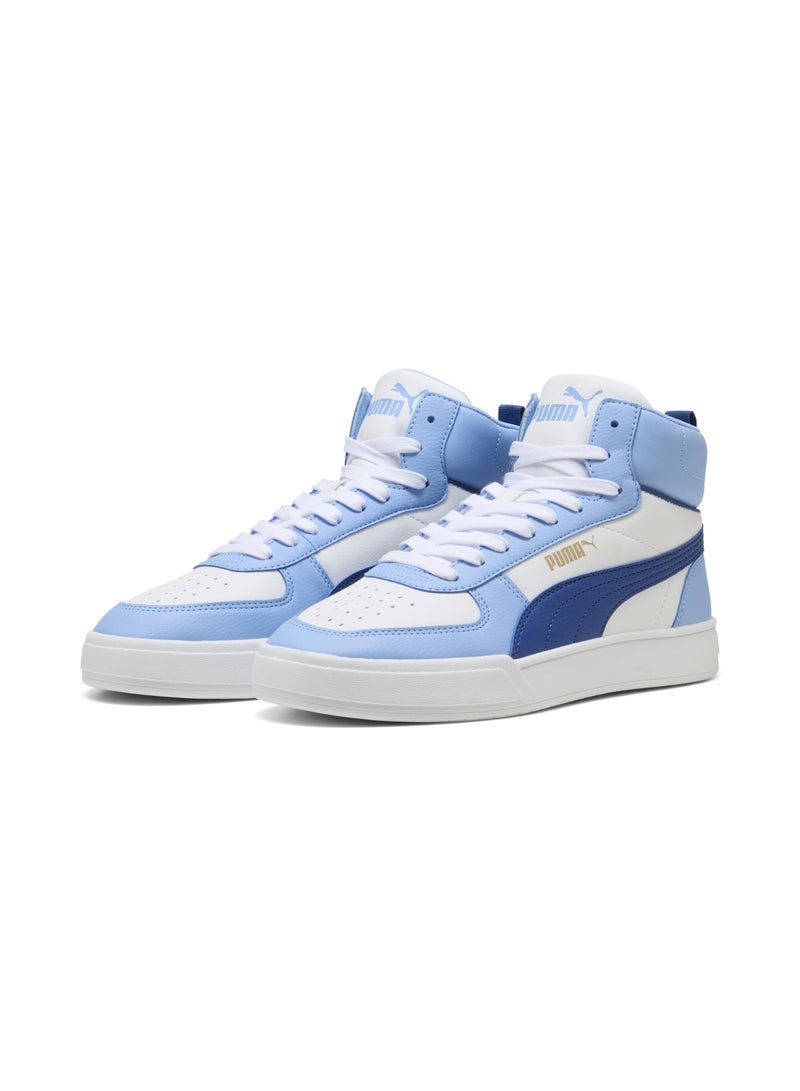 PUMA Caven Mid Unisex Blue Sneakers - Image 2