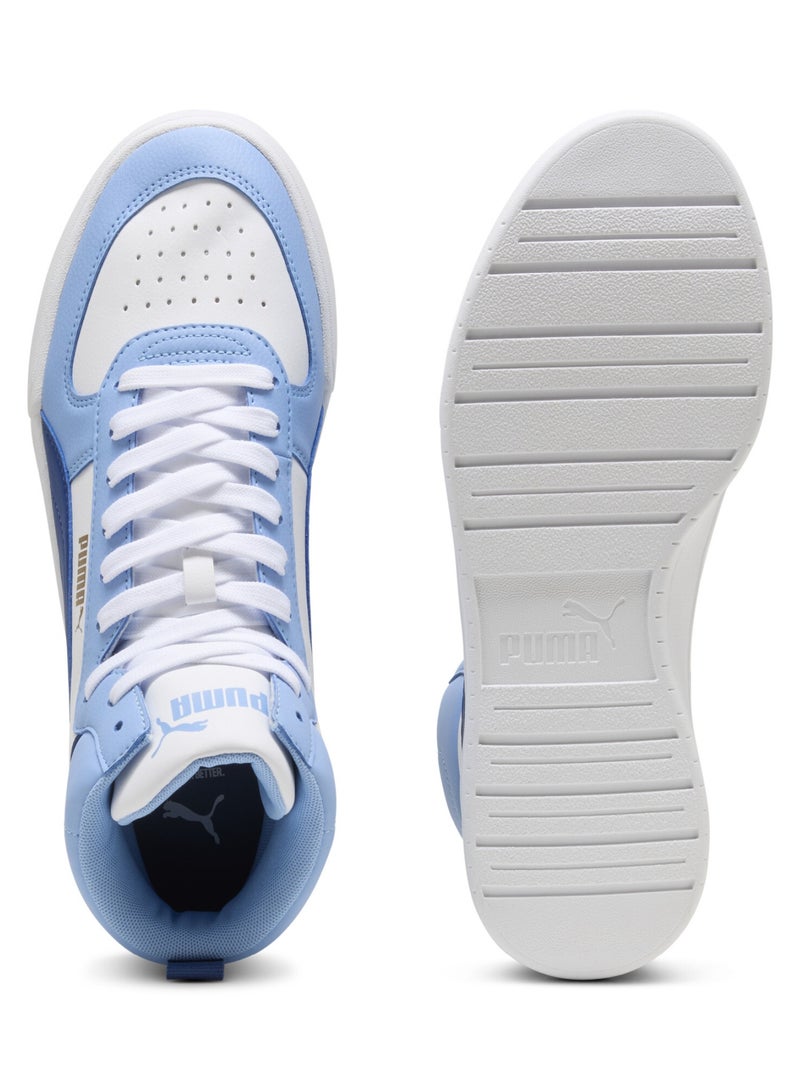 PUMA Caven Mid Unisex Blue Sneakers - Image 4
