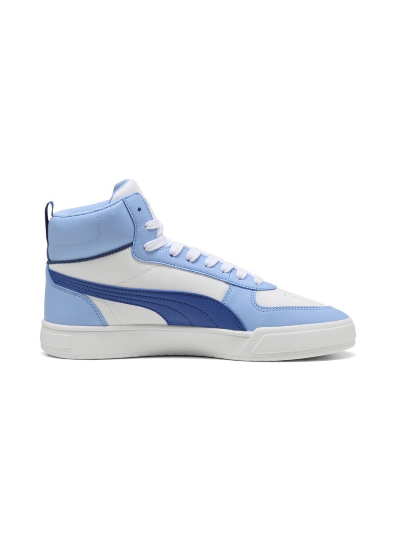 PUMA Caven Mid Unisex Blue Sneakers - Image 5