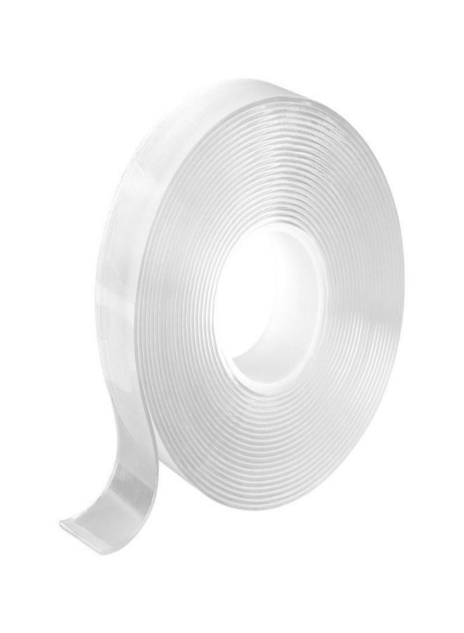 Nano Double Sided Tape Heavy Duty Mounting Tape for Walls,Extra Strong Sticky Double Sided Mounting Tape,Clear Adhesive Poster Wall Tape for Decoration（1.2INCH X 10 FT） - Image 1