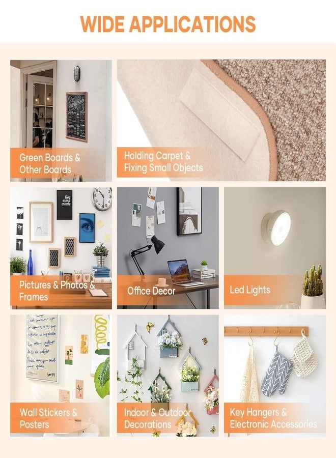 Nano Double Sided Tape Heavy Duty Mounting Tape for Walls,Extra Strong Sticky Double Sided Mounting Tape,Clear Adhesive Poster Wall Tape for Decoration（1.2INCH X 10 FT） - Image 4