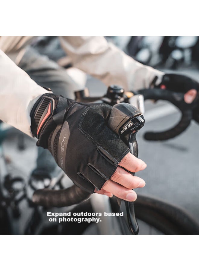 Pgytech Photography Gloves, Cycling Fingerless Gloves, Outdoor Protective Gloves, Fingerless Anti-Slip Wear-Resistant Fishing Gloves, Breathable Sweat-Absorbing, Spring And Autumn Season, Tactical Version, Size M - Image 2