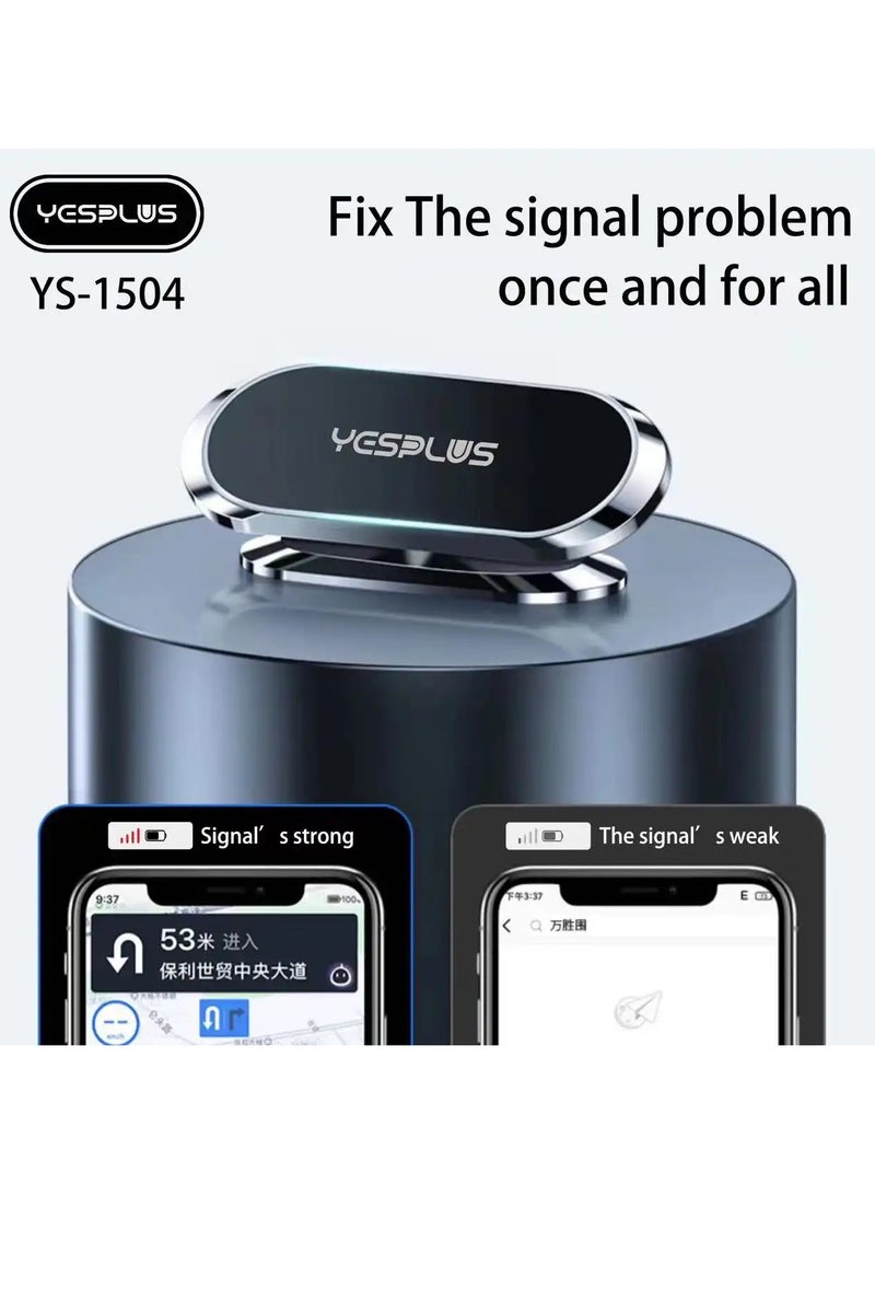 YESPLUS YS-1504 Magnetic Car Phone Holder – 360° Rotation Dashboard & Air Vent Mount - Image 2
