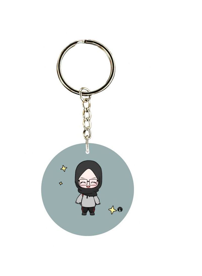 RKN Cartoon Printed Keychain
