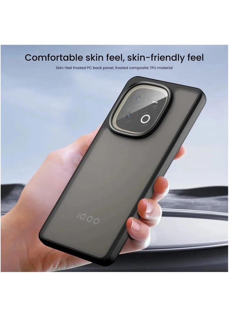 Fankalo غطاء حماية لجهاز iQOO Neo 10 5G خلفي شفاف غير لامع، غطاء هاتف نحيف، مضاد لبصمات الأصابع، حماية من السقوط - Image 2