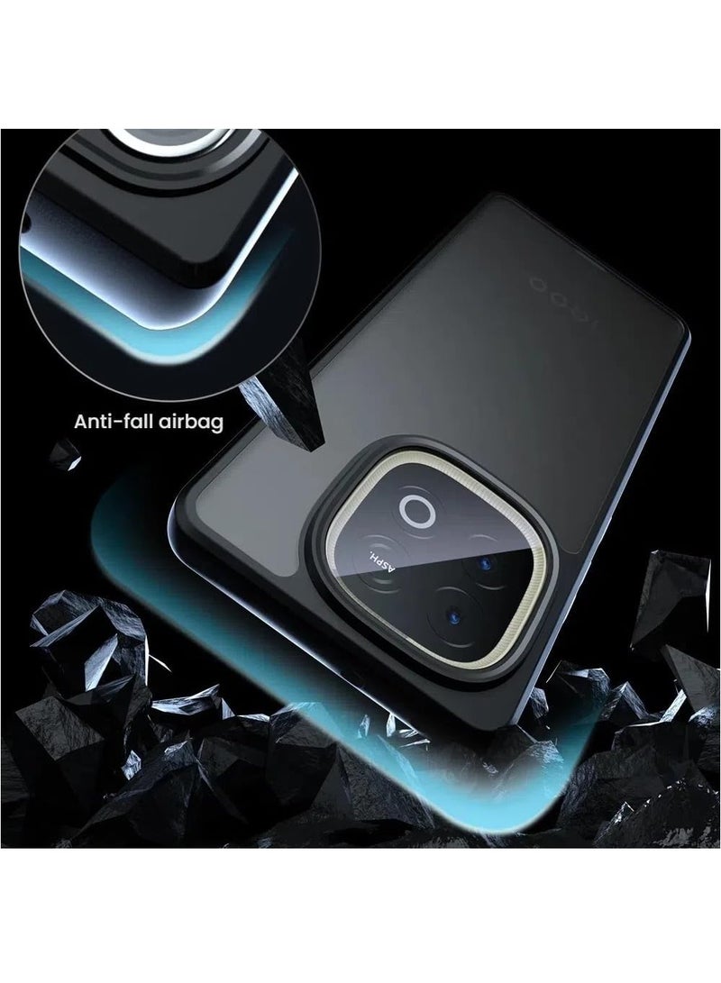 Fankalo غطاء حماية لجهاز iQOO Neo 10 5G خلفي شفاف غير لامع، غطاء هاتف نحيف، مضاد لبصمات الأصابع، حماية من السقوط - Image 3