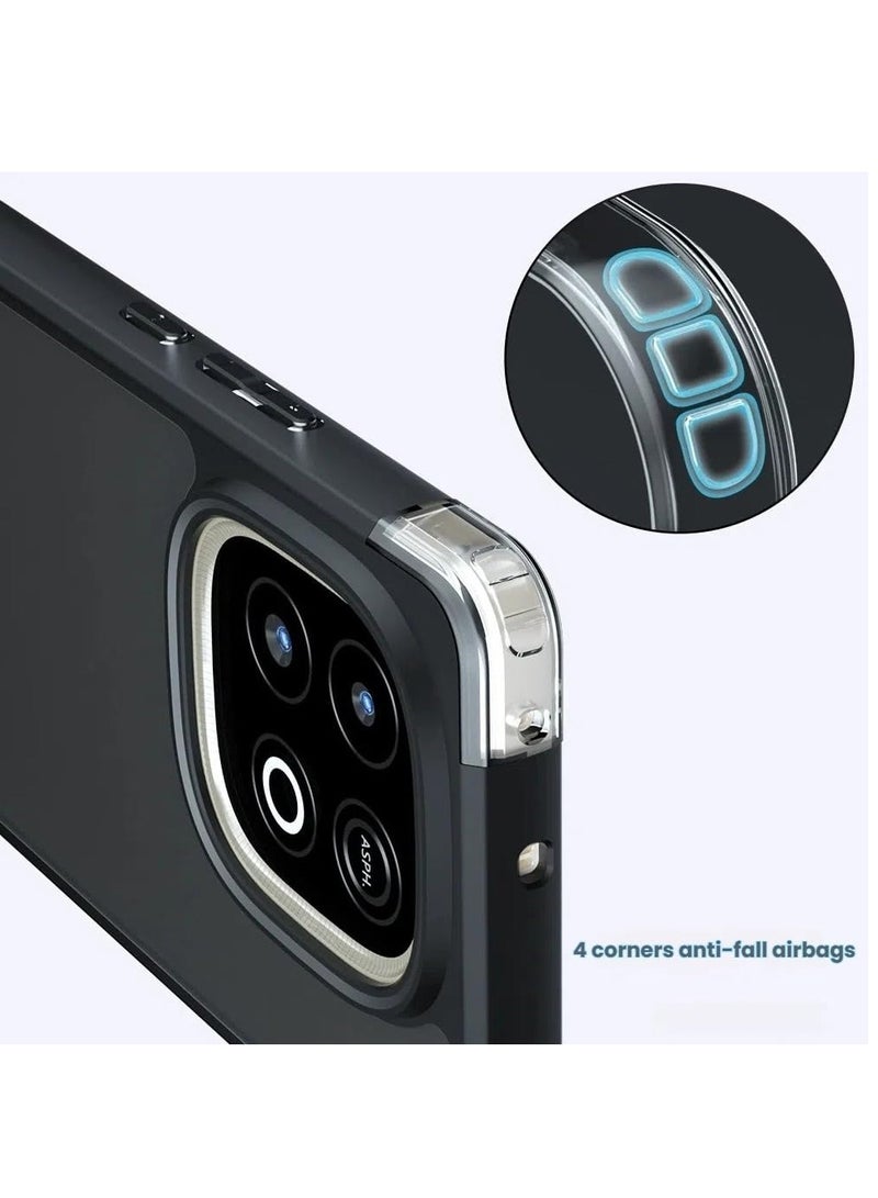 Fankalo غطاء حماية لجهاز iQOO Neo 10 5G خلفي شفاف غير لامع، غطاء هاتف نحيف، مضاد لبصمات الأصابع، حماية من السقوط - Image 5