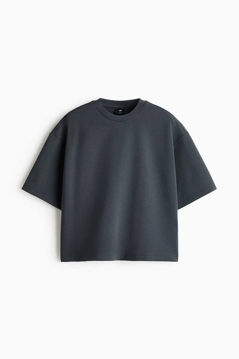 H&M Oversized Fit Scuba T-shirt