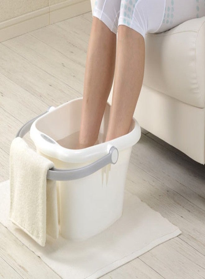 Inomata Chemical 2503 Inomata Foot Bath, Relaxing, Cold Protection, White - Image 2