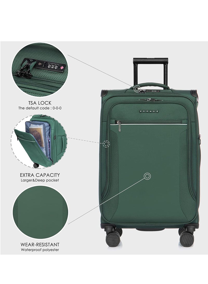 Verage  Softside and Lightweight Luggage Set of 3 - Image 2