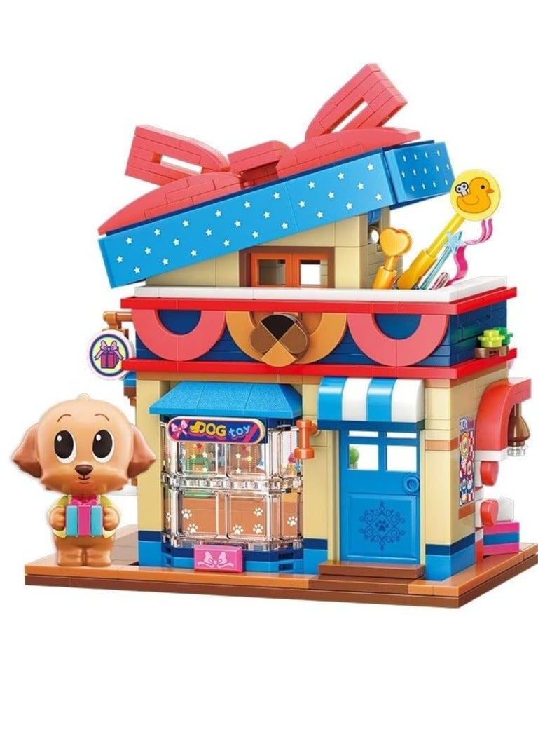 Qman Qman Poodle Toy Store Building Blocks Set (370 Pieces) - Image 3