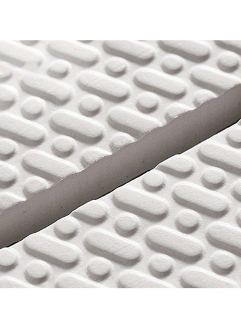 Bathroom Anti-Slip Mat Shower Safety Foam Mat Waterproof High-Drainage Mat Comfortable Thick Bath Mat for Bathroom Use  - Image 3