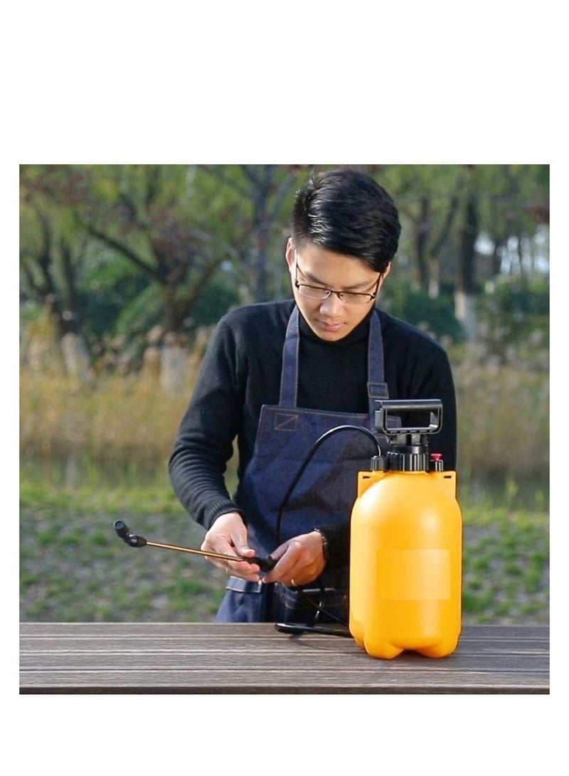 RACO 5 Liter Plastic Pressure Sprayer with Pressure with Pressure Gauge from Solo Sprayers Plastic Hand Pump High Pressure Sprayer For Garden Use, Easy to Pump and Safe to Operate - Image 2
