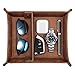 SITHON Valet Tray Desktop Storage Organizer Ã¢â‚¬â€œ Removable 2 Compartments Catchall Tray Bedside Vanity Tray - Image 2