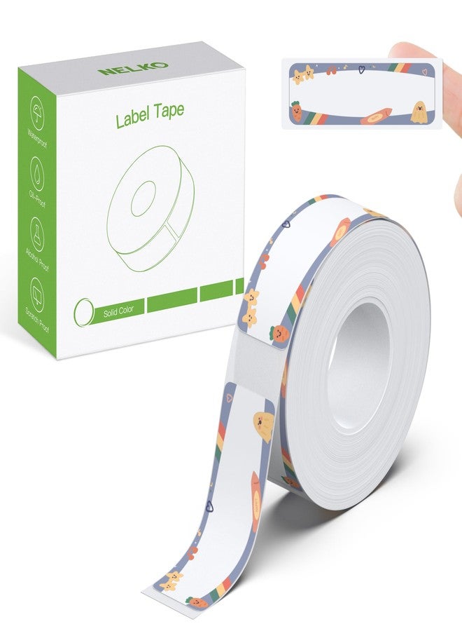 Nelko Genuine P21 Birthday 2.0 Label Maker Tape, Adapted Label Print Paper, 14x40mm (0.55"x1.57"), Standard Laminated Labeling Replacement, Multipurpose of P21 Label Maker, 180 Tapes/Roll, 1 Roll - Image 1