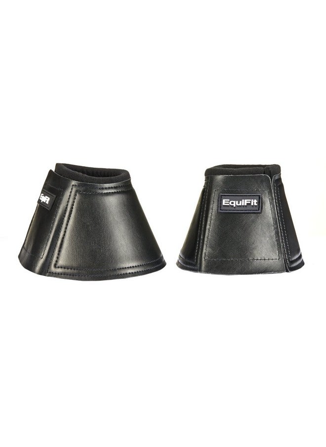 EquiFit EquiFit Essential Bell Boots w/Fleece Top X-Large  - Image 1