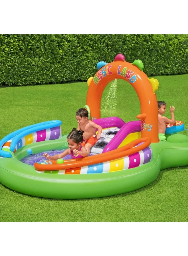 بست واي 9'8" X 6'3" X 54" Sing 'N Splash Play Center