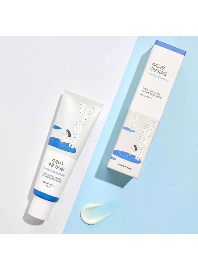 راوند لاب واقي شمس ROUND LAB بيرش جوس المرطب SPF50+ PA++++ – صن بلوك كوري للبشرة الجافة والحساسة 50مل - Image 4