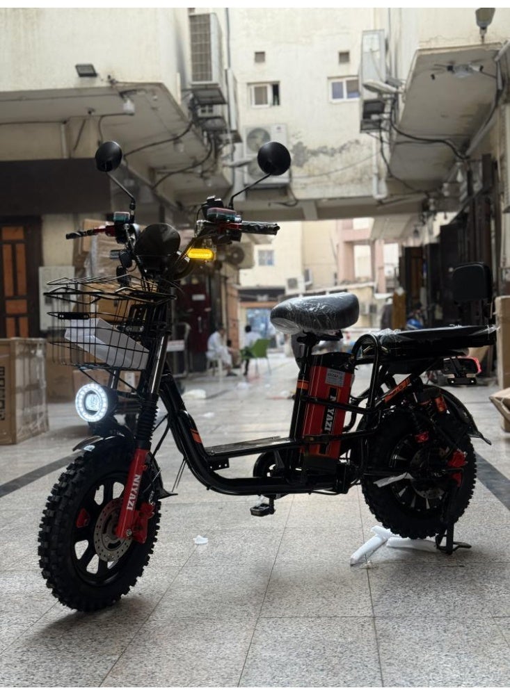 60V electric scooter and bicycle, 16-inch mountain tire - Image 2