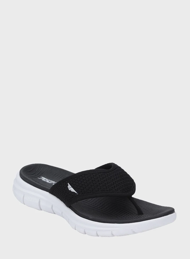 Red Tape Logo Printed Flip Flop