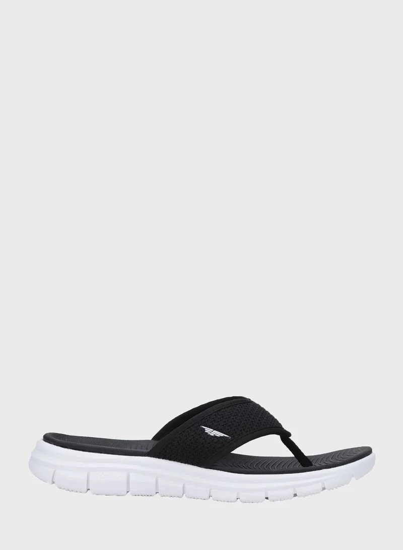 Red Tape Logo Printed Flip Flop