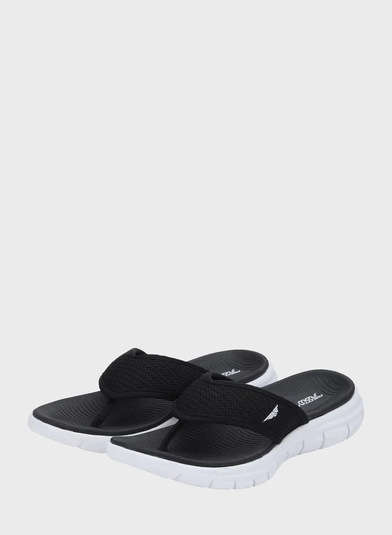 Red Tape Logo Printed Flip Flop