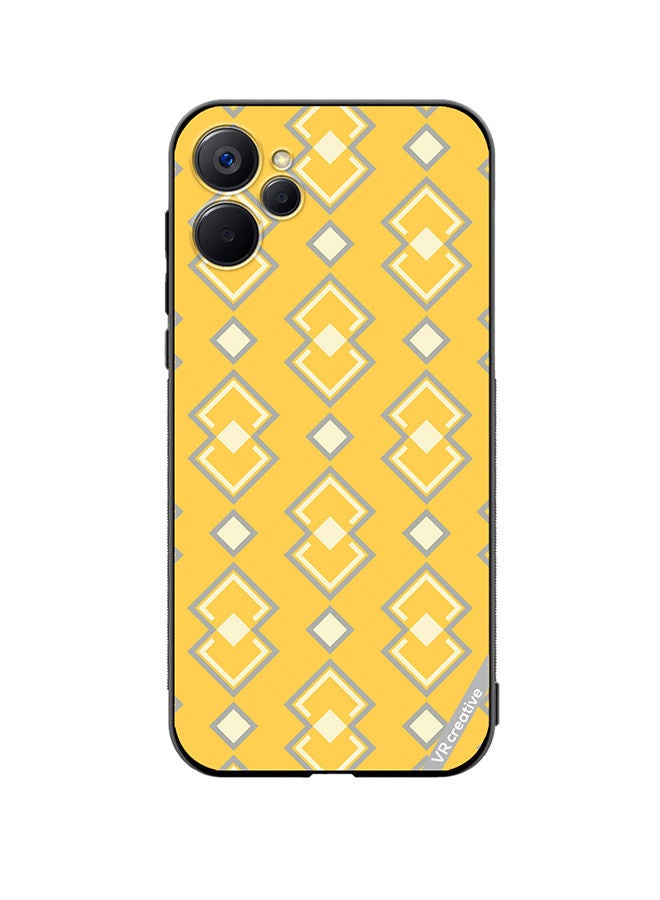 VR CREATIVE Protective Case Cover For Realme 9i 5G Strips Design Multicolour - Image 1