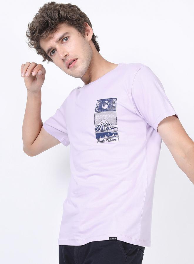 HIGHLANDER Graphic Print Slim Fit Round Neck T-Shirt - Image 5