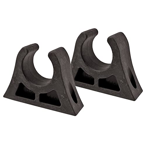 Shoreline Marine PROPEL PADDLE GEAR BY SHORELINE MARINE Rubber Boat Paddle Holder Clips | Quick & Easy Mounting | Heavy-Duty Rubber Construction, 1.25in | 2-Pack - Image 1