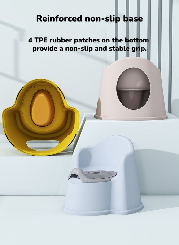 oldlaiben Baby Potty Seat, Baby Potty Chair Toddler Potty Training Toilet with Removable Potty Pot & Backrest & Lid & Splash Guard, Mini Potty Kids Toilet Training Seat Baby Toilet Kid Size Potty Travel Potty Toilet (Pink) - Image 5
