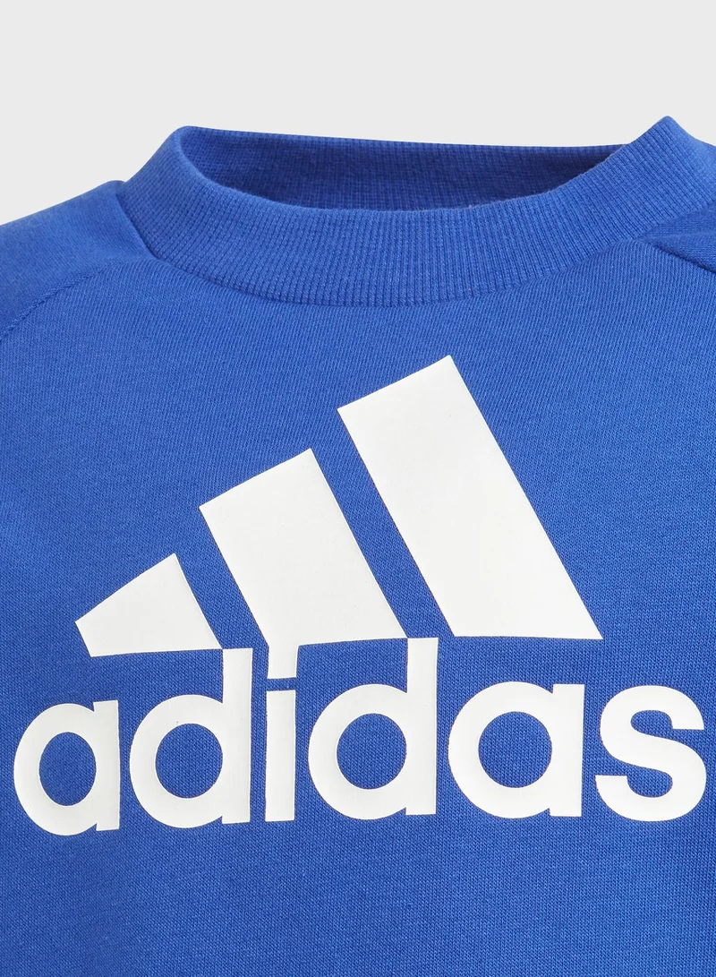 Adidas Little Kids Badge Of Sport French Terry Jogger