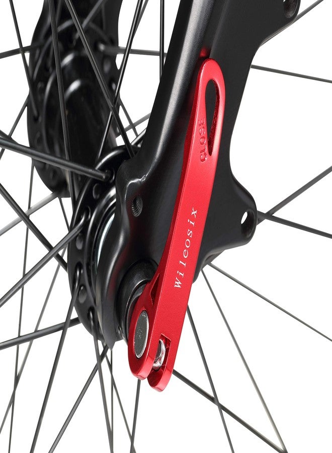Wileosix Quick Release Axle Skewer Set - Front & Rear Road Blue - Image 3