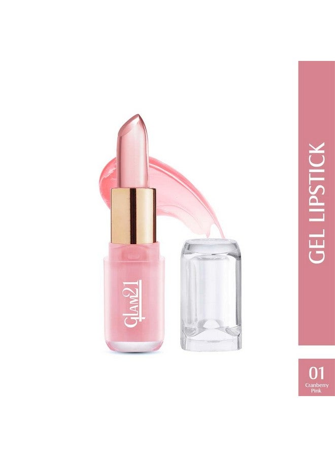 جلام 21 أحمر شفاه جل جلام21 جيلي بوب فروتي | ترطيب | لمسة نهائية لامعة | يعطي لوناً طبيعياً | خفيف الوزن | 01- التوت البري الوردي، 3.5 جم - Image 2