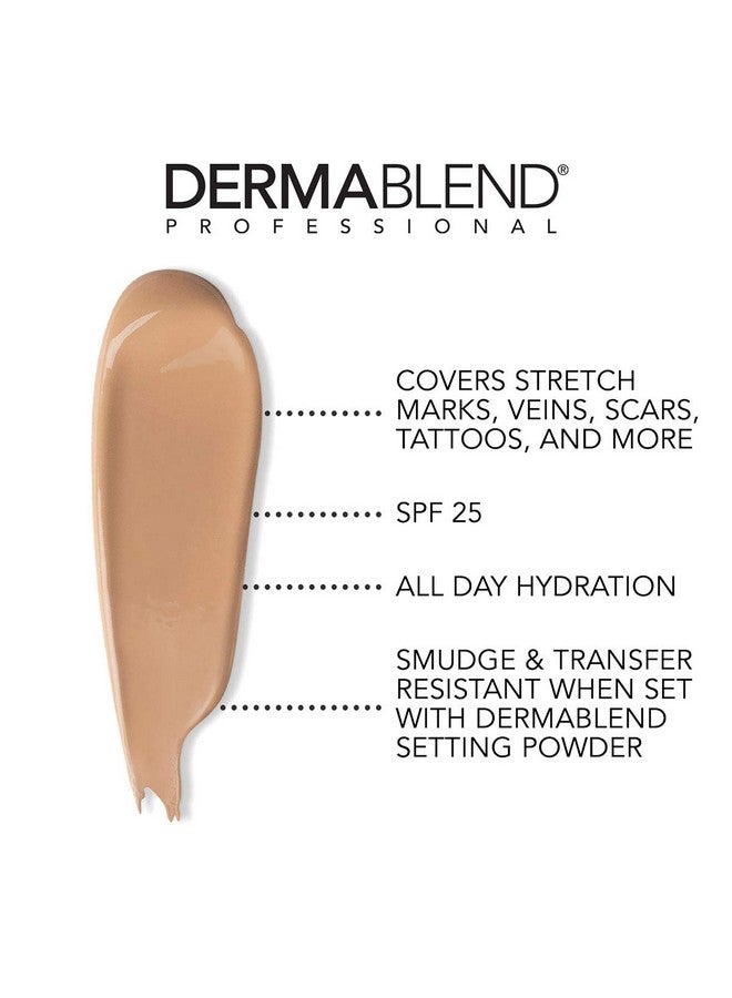 Dermablend Leg And Body Makeup Foundation With Spf 25, 20N Light Natural, 3.4 Fl. Oz. - Image 2