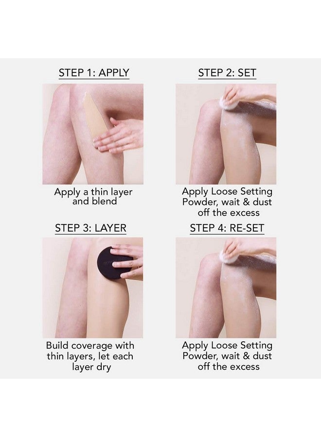 Dermablend Leg And Body Makeup Foundation With Spf 25, 20N Light Natural, 3.4 Fl. Oz. - Image 5