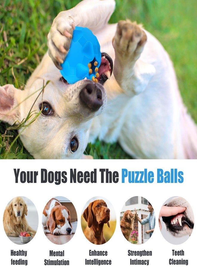 TROUSKAIG Treat Dispensing Dog Toys for Aggressive Chewers Large Breed, Rubber Balls for Dogs, Cognitive Dog Toys to Keep Them Busy, Dog Treat Toy Ball - Image 5