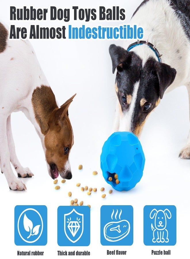 TROUSKAIG Treat Dispensing Dog Toys for Aggressive Chewers Large Breed, Rubber Balls for Dogs, Cognitive Dog Toys to Keep Them Busy, Dog Treat Toy Ball - Image 3