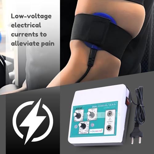 Physiogears Mini Tens Electrotherapy Physiotherapy Machine for All Pain Relief Device Nerve Stimulation (Electrode Pad) - Image 3