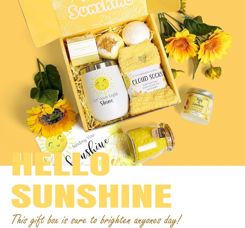 Suhctuptx Birthday Gifts for Women, Unique Relaxing Spa Gift Baskets for Women Self Care Gifts Get Well Soon Gifts Christmas Gifts for Best Friends Bestie Sister Mom Her Female - Image 2