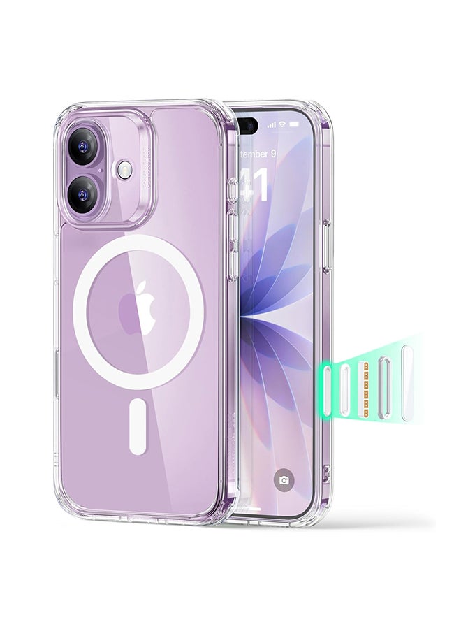 O Ozone Magnetic Case For iPhone 17 [Compatible with MagSafe ] Shockproof Military-Grade Protection, Classic Hybrid Phone Case -Clear - Image 1