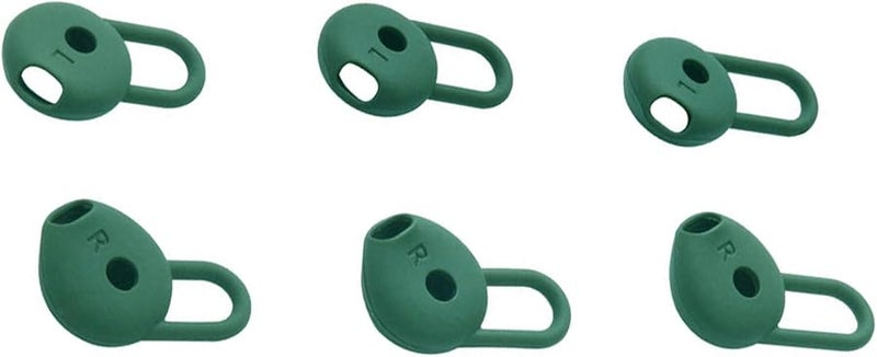 Green Soft Silicone Eartips Replacement For Edition Wireless Earphones - Image 5