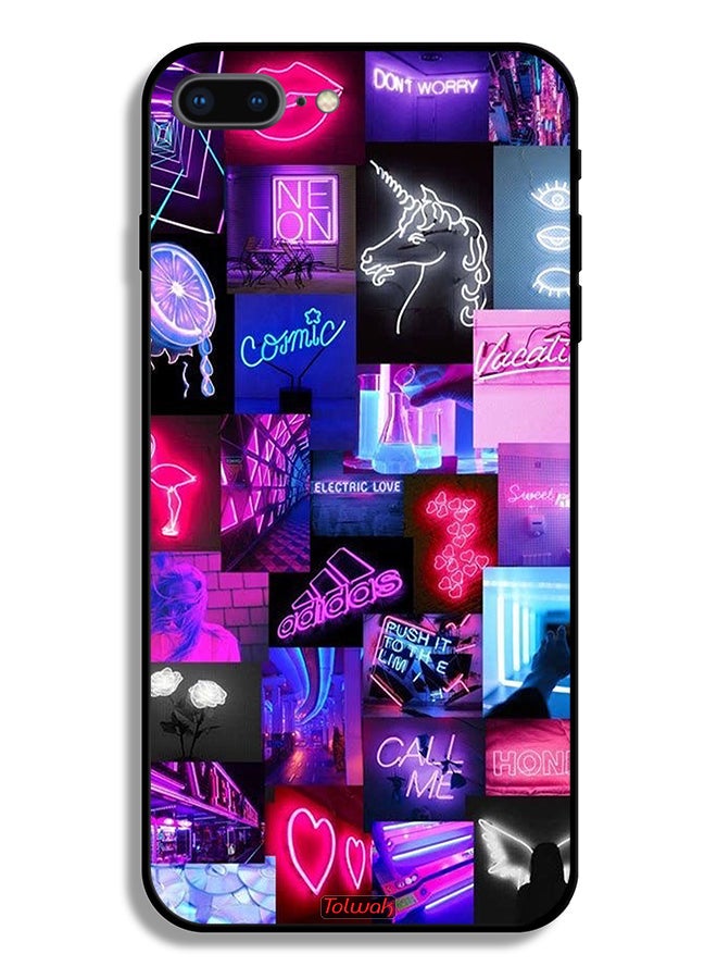 Tolwak Apple iPhone 7 Plus Protective Case Comic - Image 1