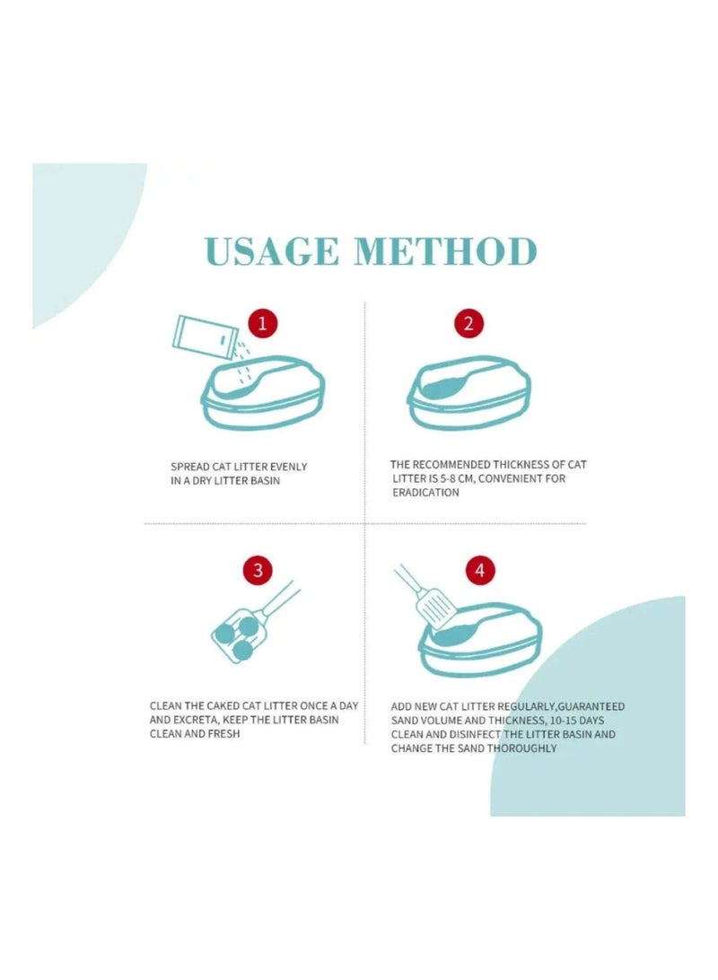 بايولاين رمل قطط توفو 7 لتر - عطر أزهار مائية - Image 2